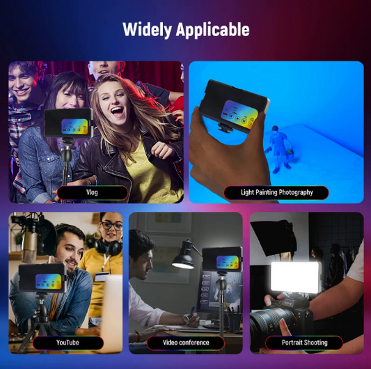 Lumière LED Vidéo AY-96JSSR – L’Éclairage Révolutionnaire pour des Images Parfaites