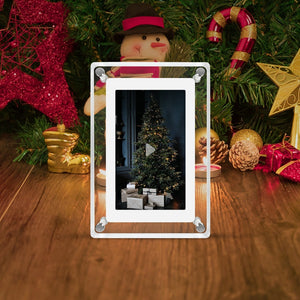 Cadre photo numérique électronique transparent de 5 pouces, lecteur vidéo publicitaire, cadre photo cadeau d'affaires
