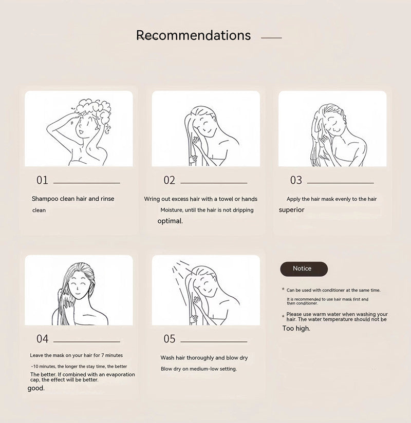 ✨ Masque Capillaire au Collagène Karseell – La Renaissance de Vos Cheveux